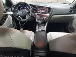 2013 Kia Optima EX with VIN 5XXGN4A70DG187683, listed as a Copart auction lot 45569855 with 128,236 mi miles and Salvage Title. Bid and sale history available at carsss.com. Image 8.