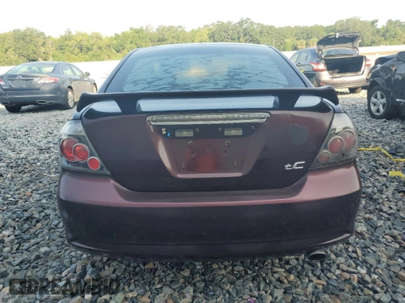 2008 Scion tC Spec with VIN JTKDE167680239778, listed as a Copart auction lot 55767875 with 188,292 mi miles and Salvage Title. Bid and sale history available at DreamBid. Image 6.