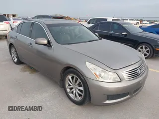 2008 Infiniti G35 Journey z VIN JNKBV61E98M222336, wystawiony jako IAAI lot #42444897 z przebiegiem 202 064 mil mil oraz . Historia ofert i sprzedaży dostępna na DreamBid. Obrazek 1.
