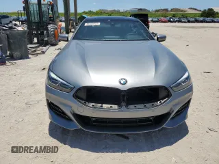 2024 BMW 8 Series 840i with VIN WBAGV2C02RCP37314, listed as a Copart auction lot 56403074 with 94 mi miles and Salvage Title. Bid and sale history available at carsss.com. Image 5.