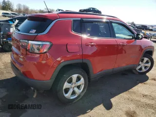 2018 Jeep Compass Latitude with VIN 3C4NJDBB3JT256453, listed as a Copart auction lot 49416085 with Not Provided miles and Salvage Title. Bid and sale history available at carsss.com. Image 3.