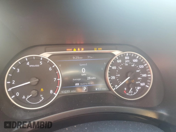 2023 Nissan Sentra SV with VIN 3N1AB8CV0PY316215, listed as a Copart auction lot 48631045 with 63,233 mi miles and Salvage Title. Bid and sale history available at DreamBid. Image 9.