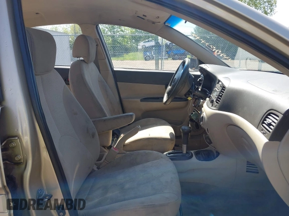 2007 Hyundai Accent GLS with VIN KMHCN46C47U101984, listed as a IAAI auction lot 42234484 with 185,048 mi miles and . Bid and sale history available at DreamBid. Image 5.