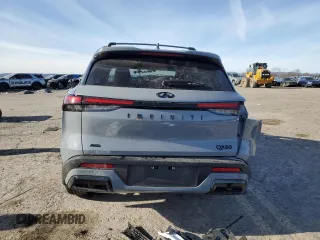 2025 Infiniti QX60 Luxe с VIN 5N1AL1FS4SC335723, выставлен на аукционе Copart как лот 41421615 с пробегом 1 125 миль миль и Списание • Salvage title. История ставок и продаж доступна на DreamBid. Изображение 6.