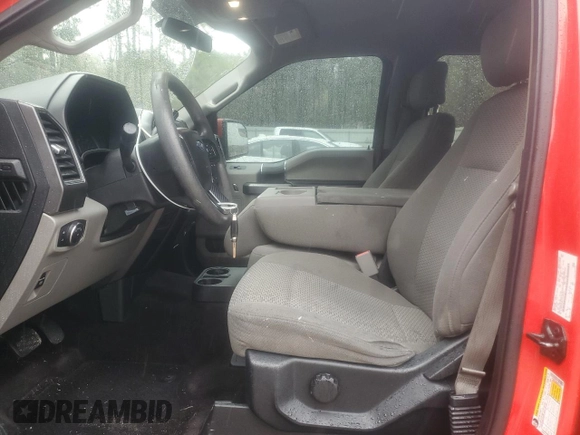 2017 Ford F-150 XL with VIN 1FTEW1E86HKD45557, listed as a Copart auction lot 50205415 with 182,562 mi miles and Salvage Title. Bid and sale history available at carsss.com. Image 7.