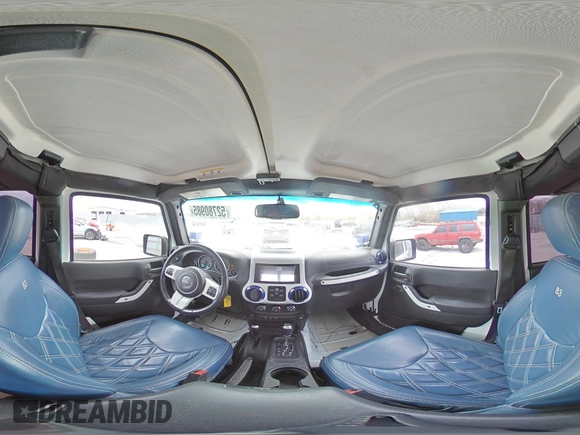 2017 Jeep Wrangler Unlimited Sport with VIN 1C4BJWDGXHL634930, listed as a Copart auction lot 52780985 with 74,873 mi miles and Salvage Title. Bid and sale history available at carsss.com. Image 12.