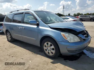 2007 Hyundai Entourage GLS z VIN KNDMC233676020416, wystawiony jako Copart lot #72541864 z przebiegiem 203 777 mil mil oraz Szkody całkowita. Historia ofert i sprzedaży dostępna na DreamBid. Obrazek 4.