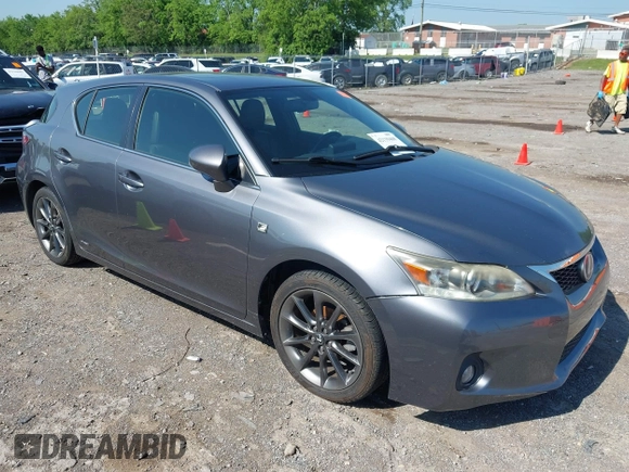 2012 Lexus CT CT 200h with VIN JTHKD5BH8C2121217, listed as a IAAI auction lot 42139460 with 143,570 mi miles and . Bid and sale history available at carsss.com. Image 1.