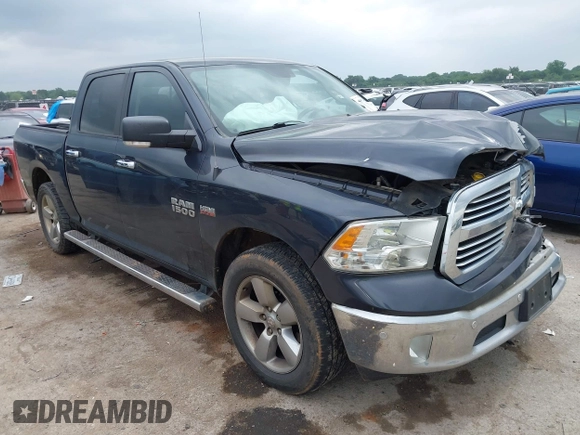 2015 Ram 1500 Big Horn z VIN 1C6RR6LTXFS784956, wystawiony jako IAAI lot #42265974 z przebiegiem 97 839 mil mil oraz . Historia ofert i sprzedaży dostępna na DreamBid. Obrazek 1.
