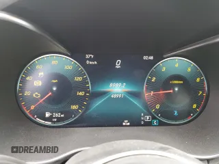 2019 Mercedes-Benz C 300 with VIN WDDWF8EB6KR516773, listed as a Copart auction lot 44393105 with 48,991 mi miles and Salvage Title. Bid and sale history available at carsss.com. Image 9.