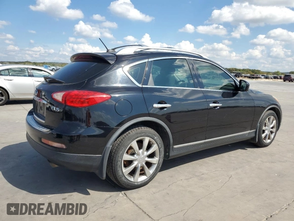 2010 Infiniti EX Journey with VIN JN1AJ0HP2AM700599, listed as a Copart auction lot 68061144 with 190,335 mi miles and Clean Title. Bid and sale history available at carsss.com. Image 3.