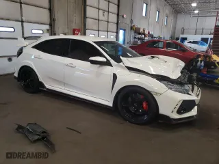 2018 Honda Civic Type R Touring with VIN SHHFK8G72JU203916, listed as a Copart auction lot 72367714 with 93,264 mi miles and Salvage Title. Bid and sale history available at carsss.com. Image 4.