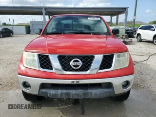 2005 Nissan Frontier LE with VIN 1N6AD06W75C401925, listed as a Copart auction lot 57626735 with 191,886 mi miles and Clean title. Bid and sale history available at DreamBid. Image 5.