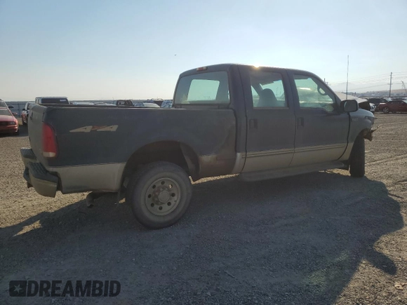 1999 Ford Super Duty F-250 XL with VIN 1FTNW21SXXEC58927, listed as a Copart auction lot 74631224 with 258,518 mi miles and Clean Title. Bid and sale history available at carsss.com. Image 3.