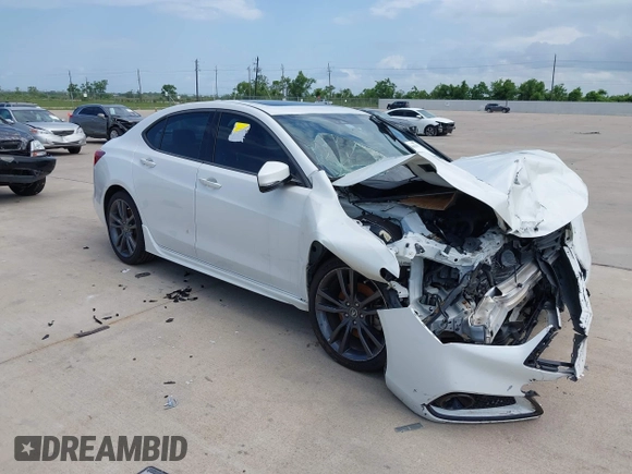 2019 Acura TLX w/A-Spec Pkg z VIN 19UUB2F62KA007114, wystawiony jako IAAI lot #42444291 z przebiegiem 164 795 mil mil oraz . Historia ofert i sprzedaży dostępna na DreamBid. Obrazek 1.