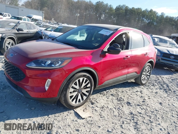 2020 Ford Escape SE Sport Hybrid with VIN 1FMCU0BZ1LUB50043, listed as a IAAI auction lot 41688056 with 37,898 mi miles and . Bid and sale history available at carsss.com. Image 2.