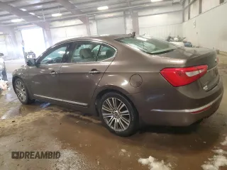 2014 Kia Cadenza Premium with VIN KNALN4D74E5137964, listed as a Copart auction lot 87814495 with 112,442 mi miles and Clean Title. Bid and sale history available at carsss.com. Image 2.