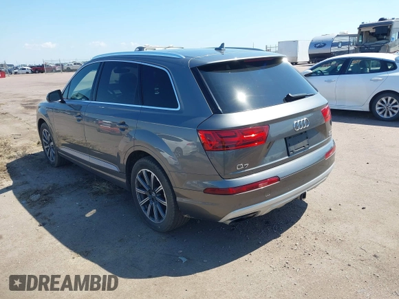 2017 Audi Q7 Premium Plus with VIN WA1LAAF73HD011755, listed as a IAAI auction lot 42684003 with 113,628 mi miles and . Bid and sale history available at DreamBid. Image 3.