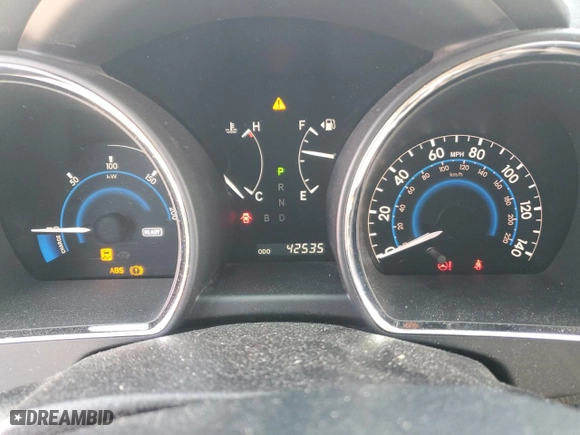 2012 Toyota Highlander Hybrid with VIN JTEBC3EH4C2010728, listed as a Copart auction lot 48482355 with 42,535 mi miles and Salvage Title. Bid and sale history available at carsss.com. Image 9.