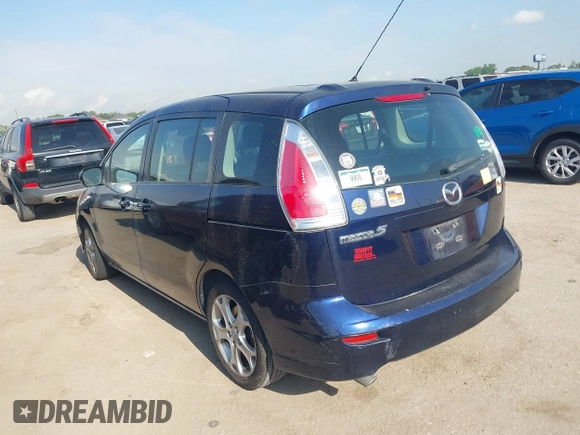 2010 Mazda 5 Sport with VIN JM1CR2W34A0380817, listed as a IAAI auction lot 42047595 with 189,592 mi miles. Bid and sale history available at carsss.com. Image 3.