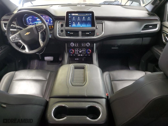 2023 Chevrolet Tahoe LT with VIN 1GNSKNKTXPR357772, listed as a Copart auction lot 46880395 with 51,428 mi miles and Salvage Title. Bid and sale history available at carsss.com. Image 8.