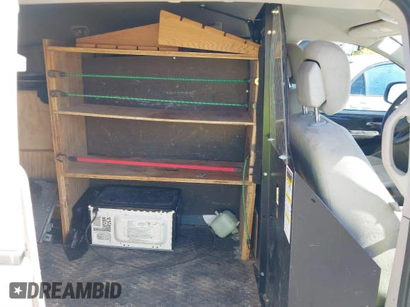 2014 Ram Cargo Van Tradesman with VIN 2C4JRGAG3ER379605, listed as a IAAI auction lot 40914636 with 156,793 mi miles. Bid and sale history available at carsss.com. Image 8.
