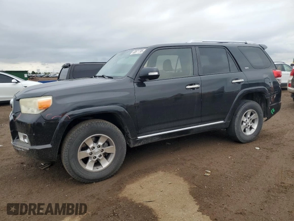 2010 Toyota 4Runner Trail with VIN JTEBU5JR0A5002371, listed as a Copart auction lot 60871795 with 169,676 mi miles and Salvage title. Bid and sale history available at DreamBid. Image 1.