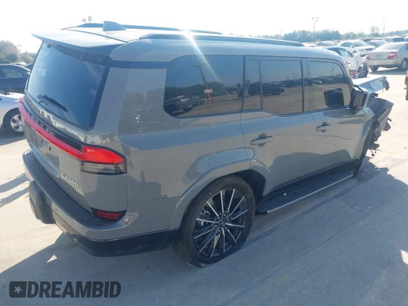 2024 Lexus GX 550 Luxury z VIN JTJVBCDX7R5019750, wystawiony jako IAAI lot #41505401 z przebiegiem 7 695 mil mil oraz . Historia ofert i sprzedaży dostępna na DreamBid. Obrazek 4.