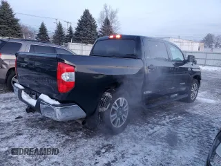 2018 Toyota Tundra 2WD SR5 with VIN 5TFEY5F1XJX242878, listed as a Copart auction lot 86533234 with 156,936 mi miles and Salvage Title. Bid and sale history available at carsss.com. Image 3.