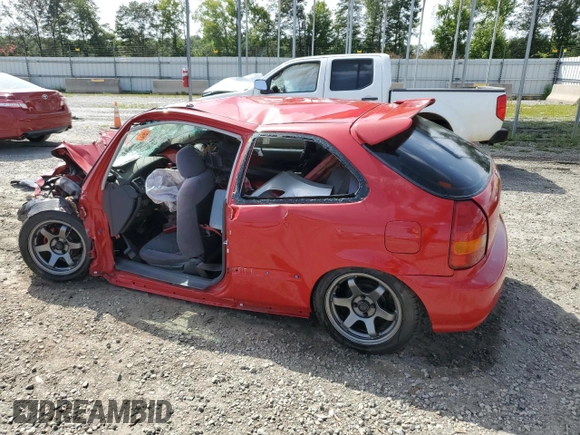 1996 Honda Civic CX with VIN 2HGEJ6323TH123022, listed as a Copart auction lot 65756384 with 147,869 mi miles and Non Repairable. Bid and sale history available at carsss.com. Image 2.