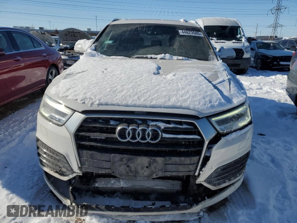2017 Audi Q3 Prestige with VIN WA1GCCFS3HR015108, listed as a Copart auction lot 44623585 with 65,720 mi miles and Salvage Title. Bid and sale history available at carsss.com. Image 5.