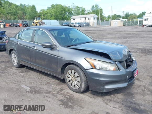 2011 Honda Accord LX with VIN 1HGCP2F37BA115683, listed as a IAAI auction lot 42475165 with 95,911 mi miles and . Bid and sale history available at DreamBid. Image 1.