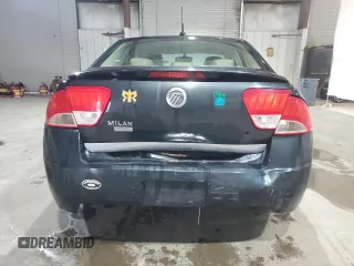 2010 Mercury Milan Premier with VIN 3MEHM0JA4AR637357, listed as a Copart auction lot 53446755 with 190,677 mi miles and Clean title. Bid and sale history available at DreamBid. Image 6.