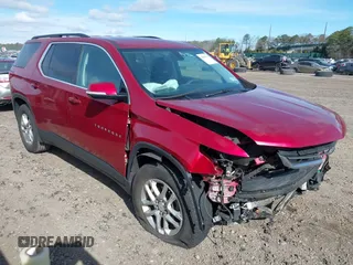 2020 Chevrolet Traverse LT Cloth z VIN 1GNEVGKW0LJ156045, wystawiony jako IAAI lot #42050791 z przebiegiem 98 250 mil mil oraz . Historia ofert i sprzedaży dostępna na DreamBid. Obrazek 1.