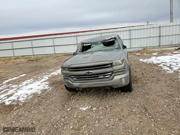 2017 Chevrolet Silverado 1500 LTZ with VIN 3GCUKSEJ8HG333353, listed as a Copart auction lot 84655294 with 0 mi miles and Salvage Title. Bid and sale history available at carsss.com. Image 10.