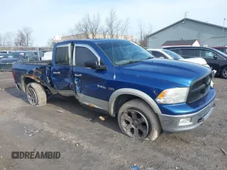 2010 Dodge 1500 Laramie with VIN 1D7RV1GTXAS150532, listed as a IAAI auction lot 42010395 with 142,776 mi miles and . Bid and sale history available at carsss.com. Image 1.
