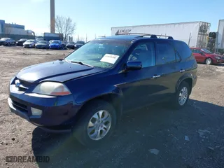 2003 Acura MDX Touring Pkg RES w/Navigation System with VIN 2HNYD18943H548920, listed as a IAAI auction lot 41850286 with 149,200 mi miles. Bid and sale history available at carsss.com. Image 17.