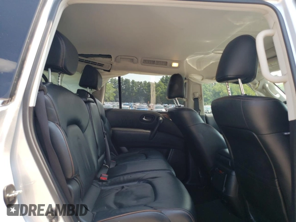 2018 Nissan Armada SV with VIN JN8AY2NCXJ9555213, listed as a Copart auction lot 67532134 with 84,006 mi miles and Salvage Title. Bid and sale history available at carsss.com. Image 11.