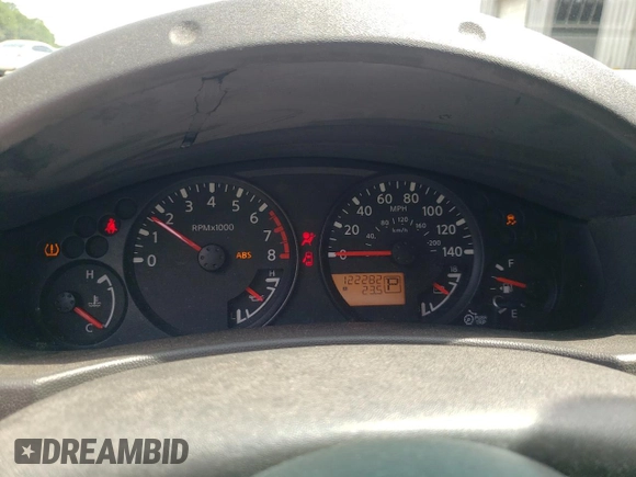 2013 Nissan Frontier SV with VIN 1N6AD0CU5DN746859, listed as a Copart auction lot 60969135 with 122,282 mi miles and Salvage title. Bid and sale history available at DreamBid. Image 9.