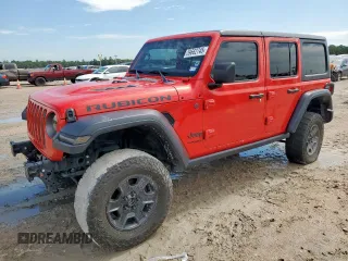 2020 Jeep Wrangler Unlimited Recon with VIN 1C4HJXFN8LW281655, listed as a Copart auction lot 59662745 with 88,006 mi miles and Salvage title. Bid and sale history available at DreamBid. Image 1.