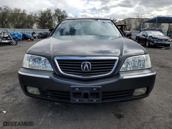 2004 Acura RL w/Navigation System with VIN JH4KA96694C008140, listed as a Copart auction lot 48409775 with 126,951 mi miles and Salvage Title. Bid and sale history available at carsss.com. Image 5.