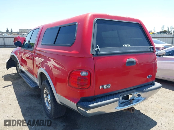 2001 Ford F-150 XLT with VIN 1FTRW07L91KB33447, listed as a IAAI auction lot 42109373 with 134,994 mi miles and . Bid and sale history available at DreamBid. Image 3.