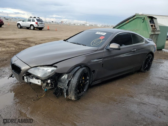 2012 BMW 6 Series 650i xDrive with VIN WBALX5C51CC894491, listed as a Copart auction lot 84288184 with 0 mi miles and Clean Title. Bid and sale history available at carsss.com. Image 1.