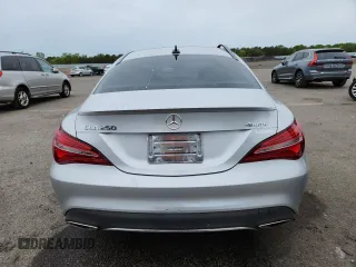 2018 Mercedes-Benz CLA 250 with VIN WDDSJ4GB7JN653164, listed as a Copart auction lot 58487175 with 60,922 mi miles and Salvage title. Bid and sale history available at DreamBid. Image 6.