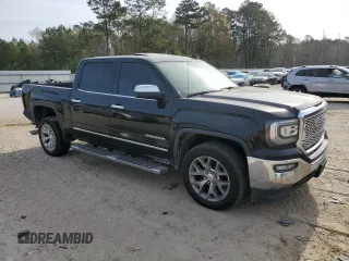 2018 GMC Sierra 1500 SLT with VIN 3GTP1NEC7JG584809, listed as a Copart auction lot 50640125 with 177,613 mi miles and Salvage title. Bid and sale history available at DreamBid. Image 4.