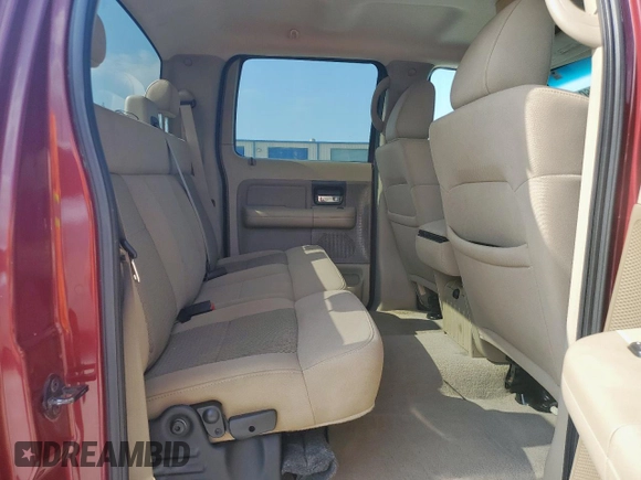 2006 Ford F-150 XLT with VIN 1FTRW12W46KC73789, listed as a Copart auction lot 60984605 with 126,185 mi miles and Salvage title. Bid and sale history available at DreamBid. Image 10.