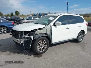2015 Nissan Pathfinder SV z VIN 5N1AR2MM4FC655543, wystawiony jako IAAI lot #40638559 z przebiegiem 183 436 mil mil oraz . Historia ofert i sprzedaży dostępna na DreamBid. Obrazek 17.