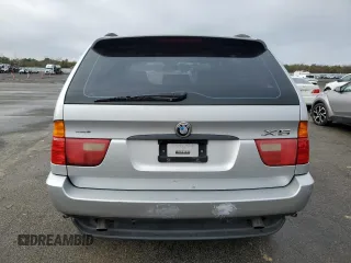 2001 BMW X5 3.0i with VIN WBAFA53561LM65536, listed as a Copart auction lot 84695444 with 122,849 mi miles and Salvage Title. Bid and sale history available at carsss.com. Image 6.
