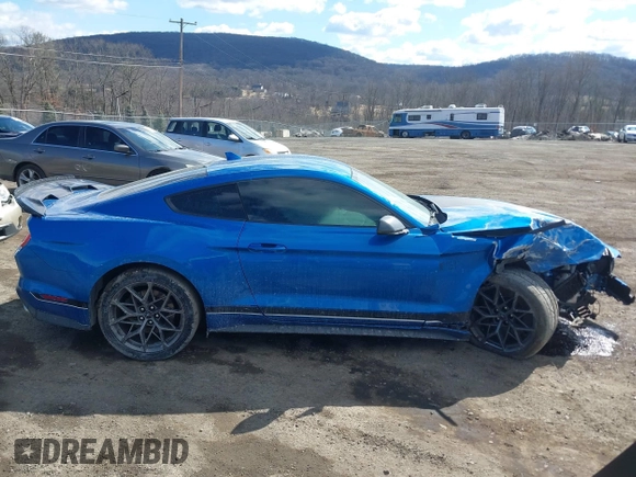 2021 Ford Mustang Mach 1 with VIN 1FA6P8R05M5554964, listed as a IAAI auction lot 41694871 with 38,788 mi miles. Bid and sale history available at carsss.com. Image 13.