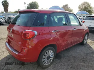 2014 FIAT 500L Easy with VIN ZFBCFABH1EZ002978, listed as a Copart auction lot 45597145 with 63,216 mi miles and Clean Title. Bid and sale history available at DreamBid. Image 3.